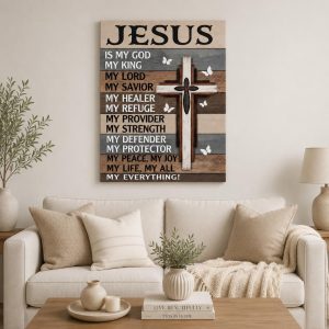 Jesus Framed canvas