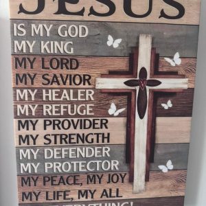 Jesus Framed canvas