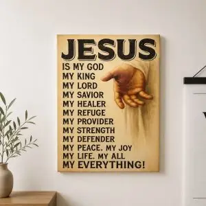 Jesus Foam Board Display